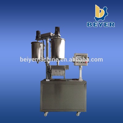 Beyer Automatic 12 Nozzles Fine shape lipstick Filling machine,cosmetic filler